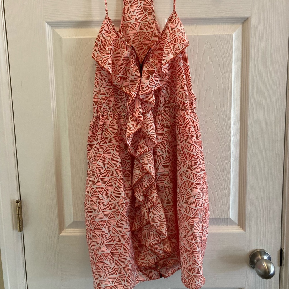 Bee Stitched patterned dress